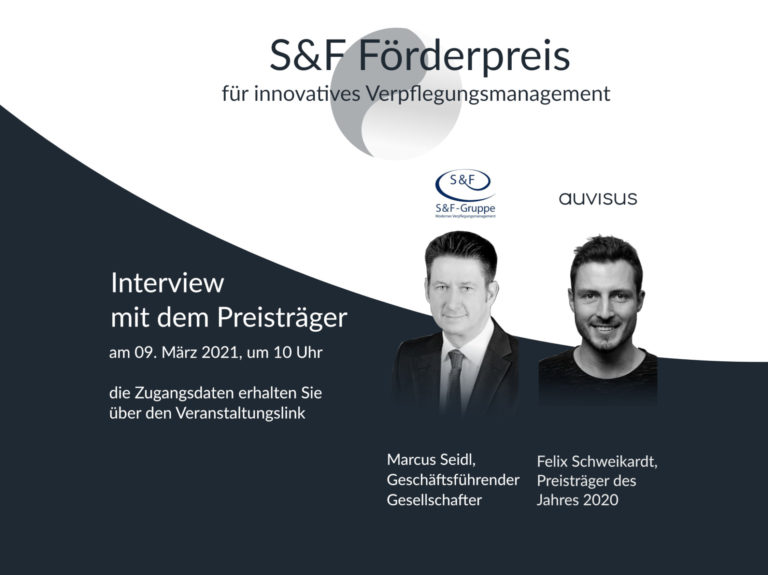 Einladung zum Webinar der S&F-Gruppe